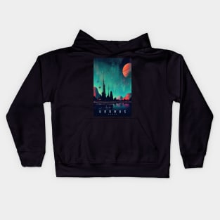 Uranus Games Sci Fi Parody Kids Hoodie